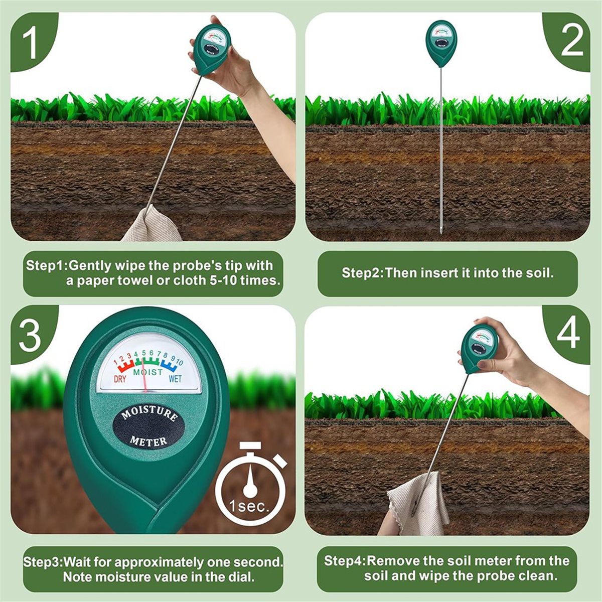LNHF Long Probe Deep Use Soil  - đánh giá và giá Plant Sensor