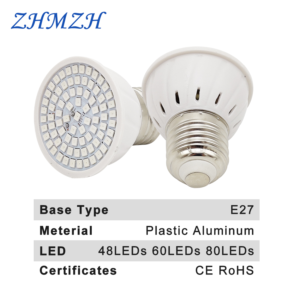 E27 LED Vật Có Phát Triển Bóng - đánh giá và giá Plant Grow Light Full Spectrum