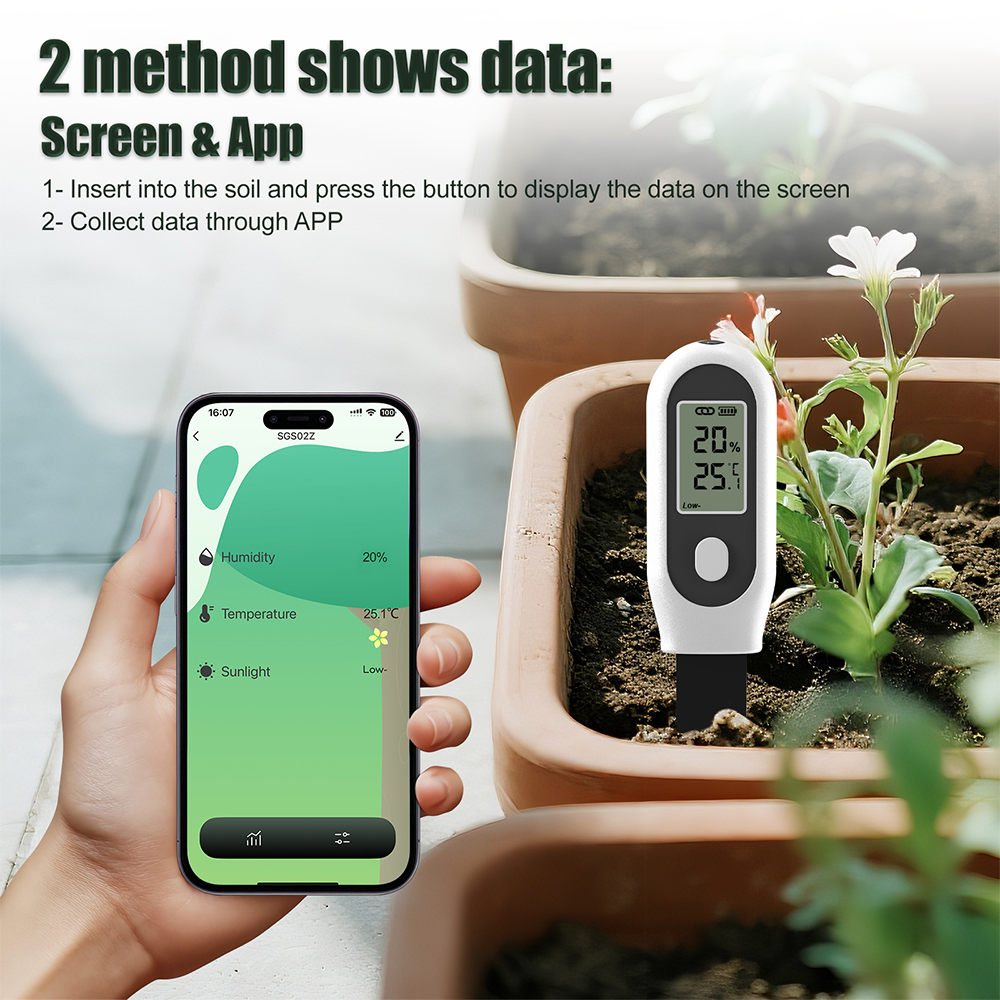 3 in 1 Soil Tester Zigbee Smar - đánh giá và giá Smart Pot