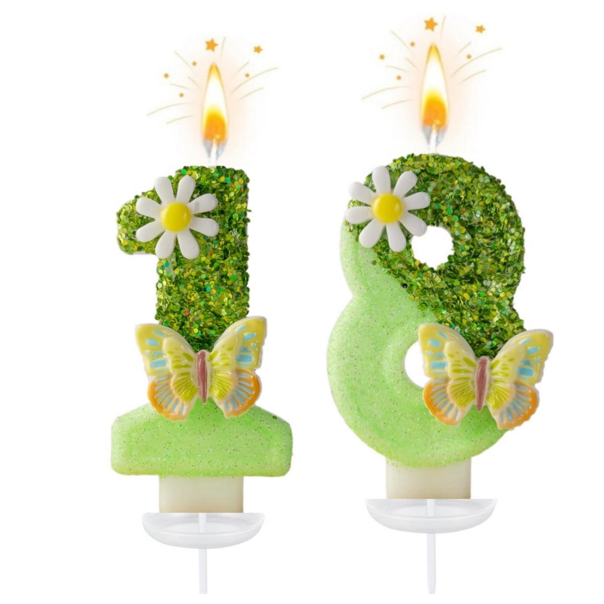 New 0-9 Number Birthday Candle - đánh giá và giá Garden Camera