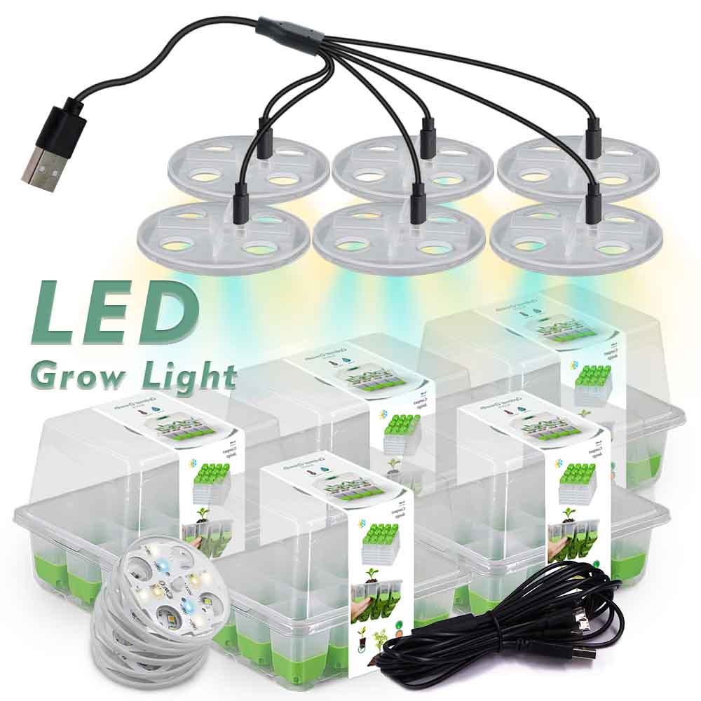 LED Grow Light Seedling Starte - đánh giá và giá Indoor Garden Kit
