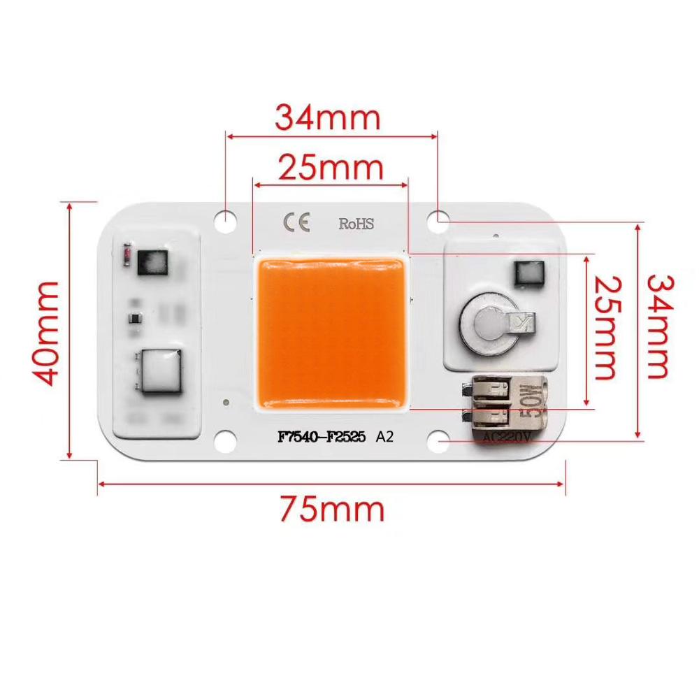 Đèn LED Âm Trần COB RGB Chip 5 - đánh giá và giá Plant Grow Light Full Spectrum