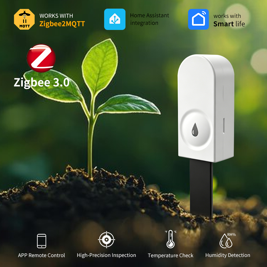 Smart Zigbee 3.0 Soil Tester H - đánh giá và giá Plant Monitor