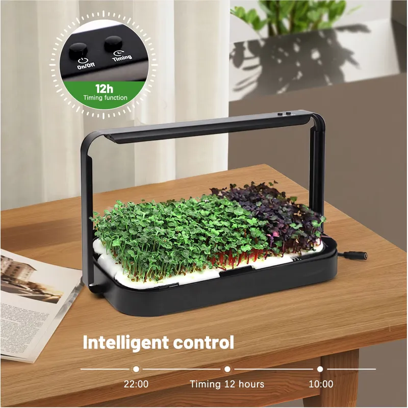 Hydroponic Tray Indoor Microgr - đánh giá và giá Smart Garden Kit