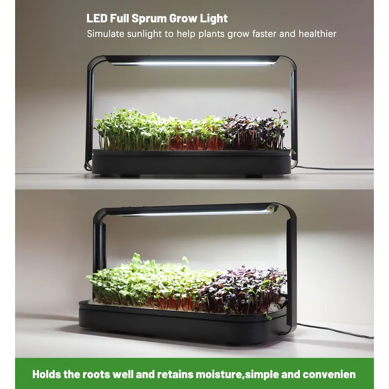 Hydroponic Tray Indoor Microgr - đánh giá và giá Smart Garden Kit