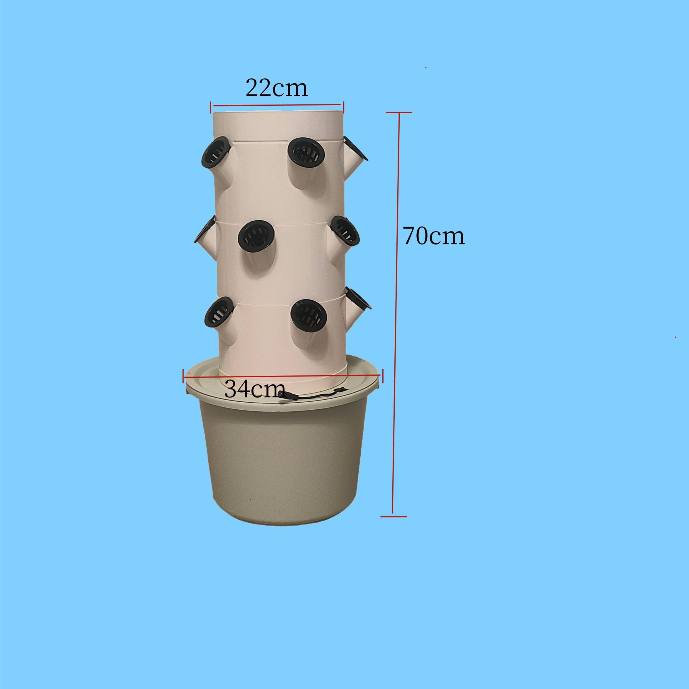 Vertical Hydroponic Growing Sy - đánh giá và giá Hydroponic Tower