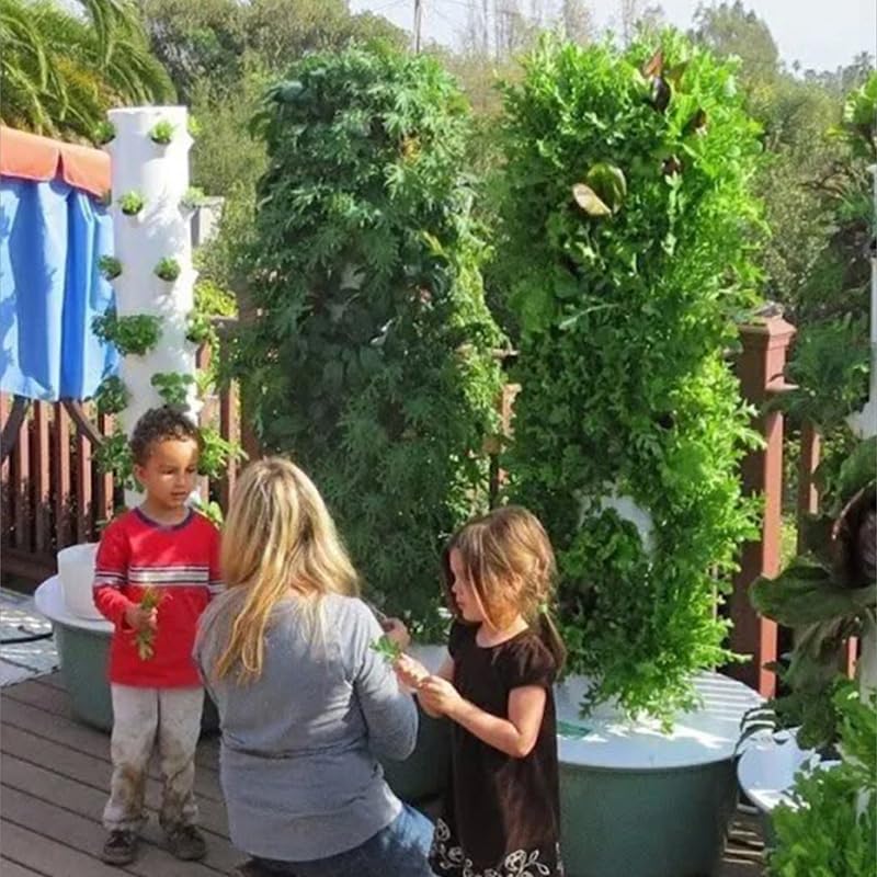 Vertical Hydroponic Grow Tower - đánh giá và giá Hydroponic Tower